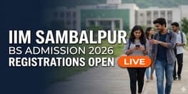 IIM Sambalpur BS Admission 2026 Opens Apply by May 31
